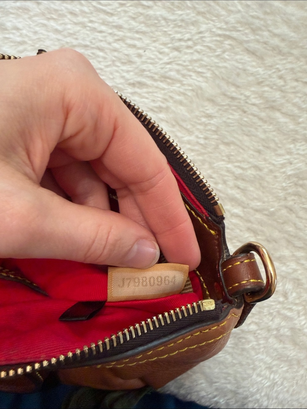 Dooney & Bourke Samba Pebbled Leather Satchel - Picture 9 of 10